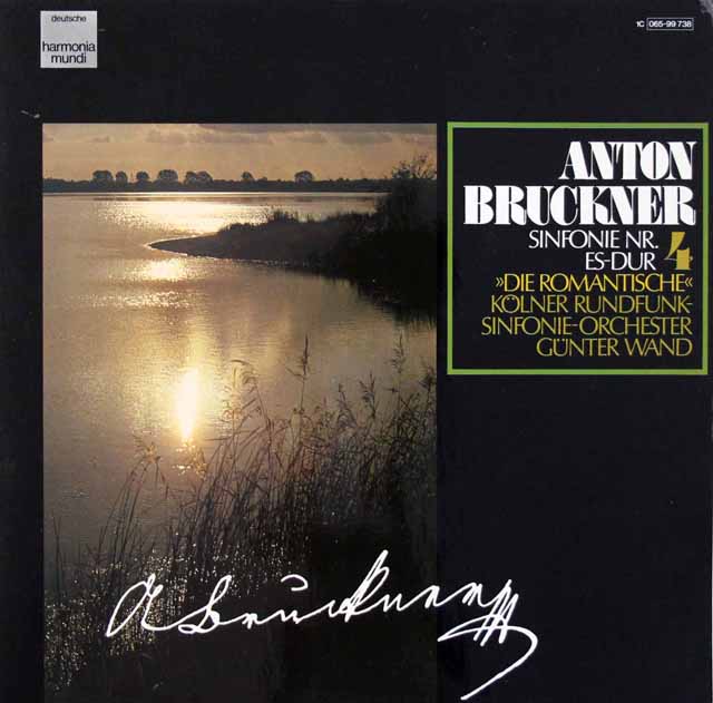 ヴァントのブルックナー/交響曲第4番「ロマンティック」　独HM　3530　LP レコード