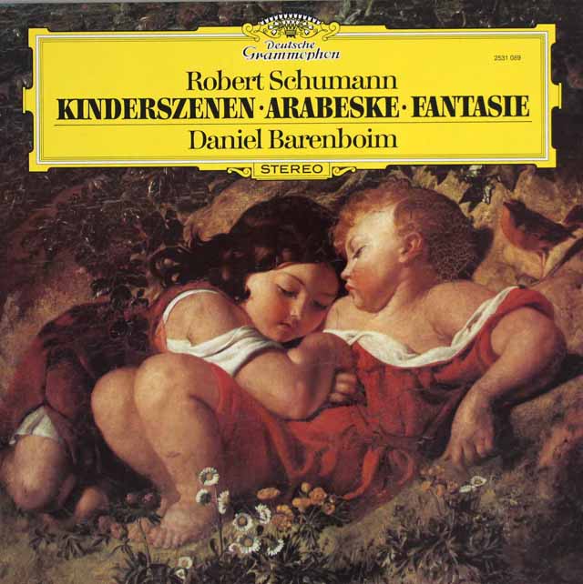 バレンボイムのシューマン/「子供の情景」ほか　独DGG　3531　LP レコード