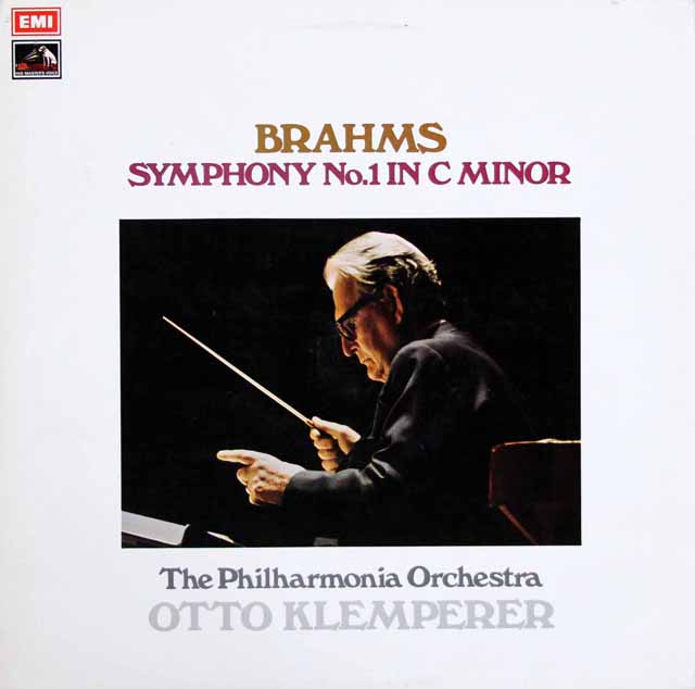 クレンペラーのブラームス/交響曲第1番　英EMI　3532　LP レコード
