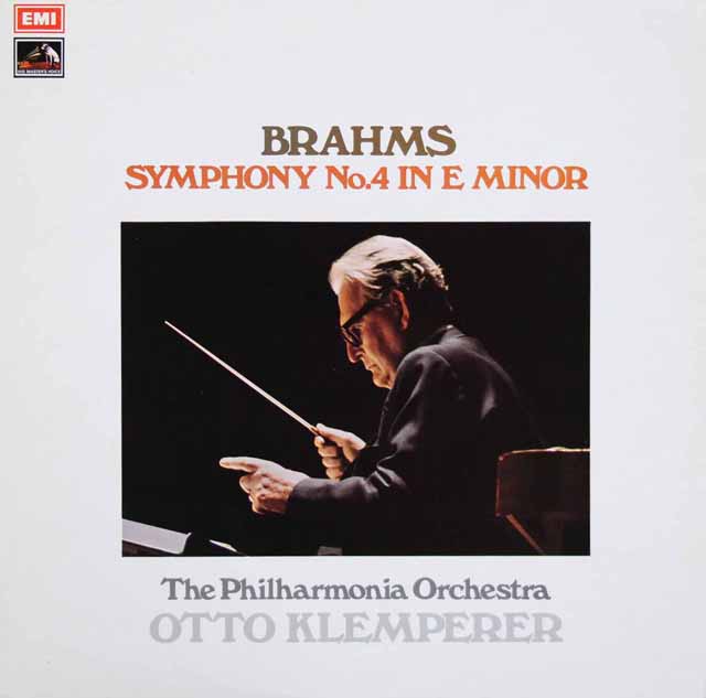 クレンペラーのブラームス/交響曲第4番　英EMI　3532　LP レコード