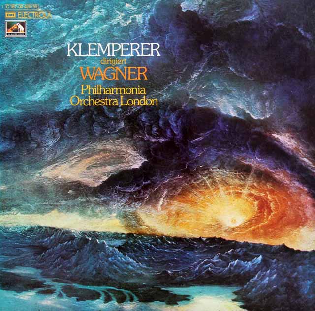 クレンペラーのワーグナー/管弦楽曲集　独EMI　3532　LP レコード