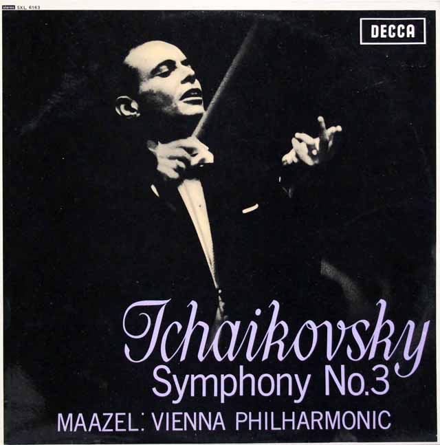 【オリジナル盤】　マゼールのチャイコフスキー/交響曲第3番「ポーランド」　英DECCA　3533　LP レコード