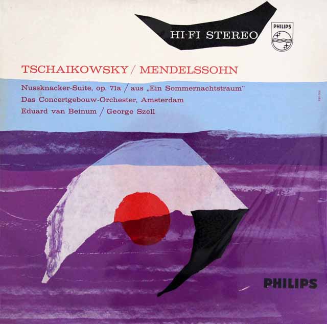 【オリジナル盤】　ベイヌムのチャイコフスキー/組曲「くるみ割り人形」ほか　蘭PHILIPS　3534　LP レコード