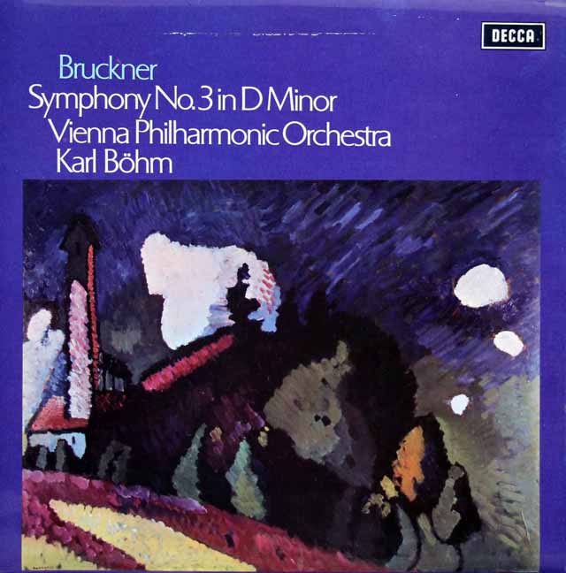 【オリジナル盤】　ベームのブルックナー/交響曲第3番　英DECCA　3534　LP レコード