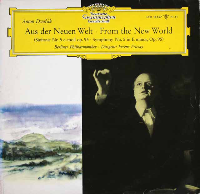 【モノラル】　フリッチャイのドヴォルザーク/交響曲第9番「新世界より」　独DGG　3535　LP レコード