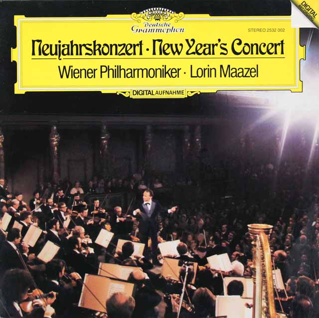 マゼールのニューイヤー・コンサート1980　独DGG　3535　LP レコード