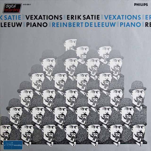 デ・レーウのサティ/ヴェクサシオン　蘭PHILIPS　3536　LP レコード