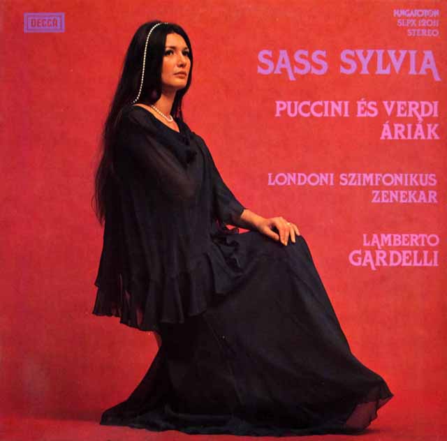 シャシュのプッチーニ、ヴェルディ/オペラアリア集　ハンガリーHungaroton　3536　LP レコード