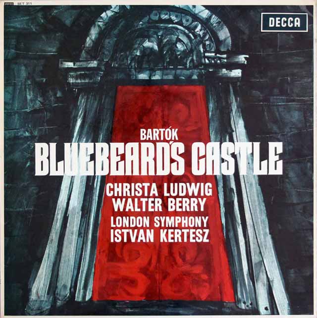 ケルテスのバルトーク/「青ひげ公の城」  　英DECCA　3537　LP レコード