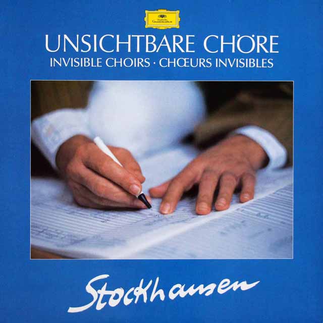 シュトックハウゼンの自作自演/「見えない合唱」　独DGG　3539　LP レコード