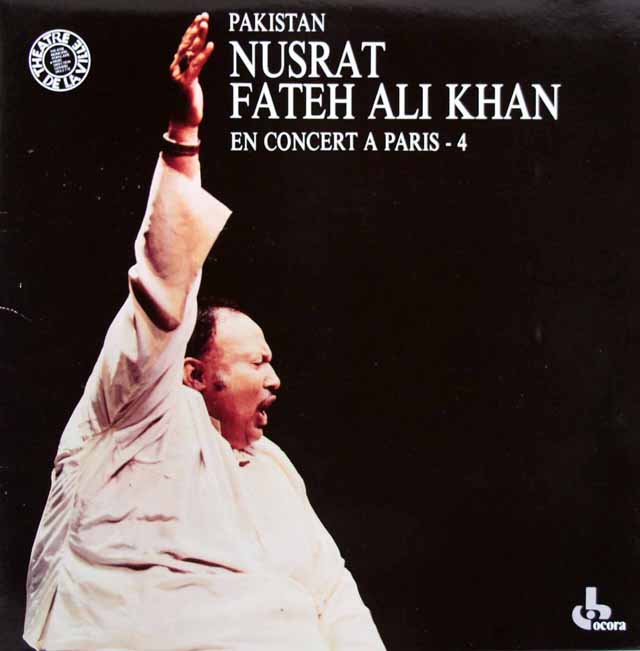 ヌスラット・ファテ・アリー・ハーンのパリ・コンサート 第2集　仏OCORA　3539　LP レコード