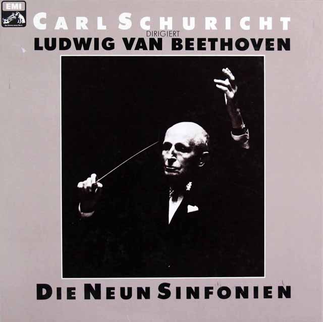 シューリヒトのベートーヴェン/交響曲全集　独EMI　3539　LP レコード