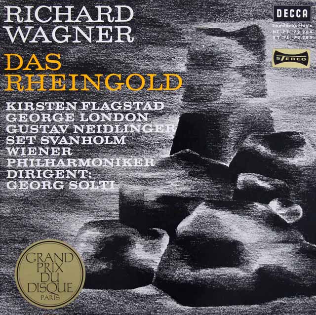 ショルティのワーグナー/「ラインの黄金」抜粋　　独DECCA　3539 　LP レコード