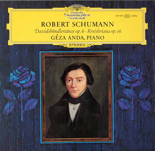 アンダのシューマン/「ダヴィッド同盟舞曲集」ほか　独DGG　3540　LP レコード