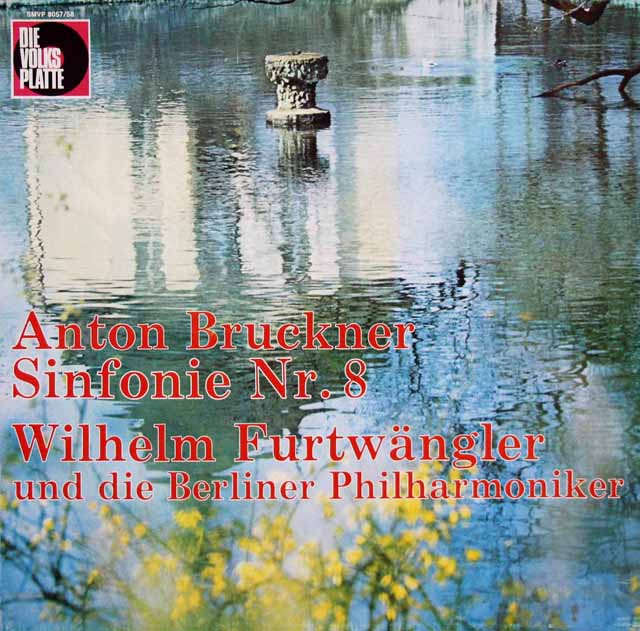 フルトヴェングラーのブルックナー/交響曲第8番　独DVP（EMI）　3541　LP レコード
