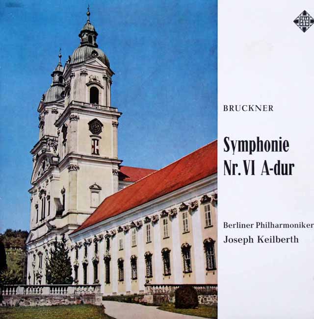 カイルベルトのブルックナー/交響曲第6番　独telefunken　3541　LP レコード