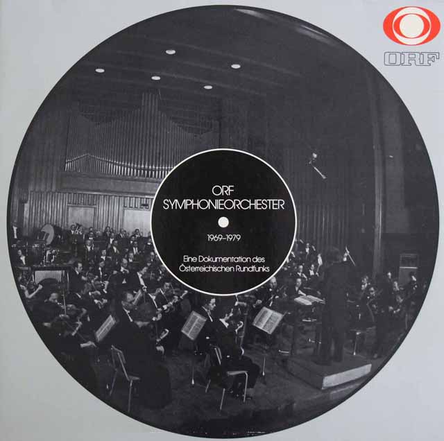「オーストリア放送交響楽団　1969～1979年の記録」　オーストリアORF　3541　LP レコード