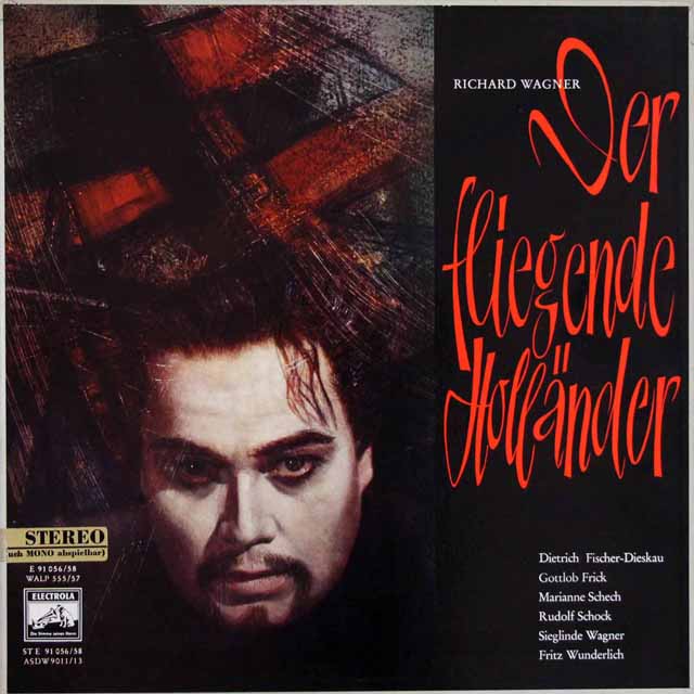 【独最初期盤】　コンヴィチュニーのワーグナー/「さまよえるオランダ人」全曲 　独ELECTROLA　3541　LP レコード