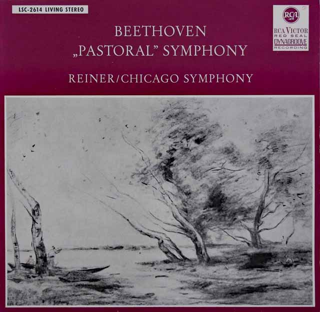 ライナーのベートーヴェン/交響曲第6番「田園」　独RCA　3542　LP レコード