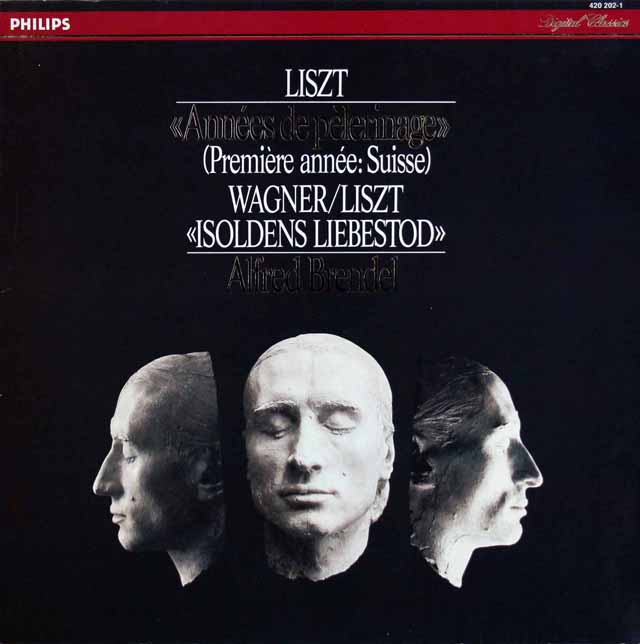 ブレンデルのリスト/巡礼の年（第1年スイス）ほか　蘭PHILIPS　3601　LP レコード