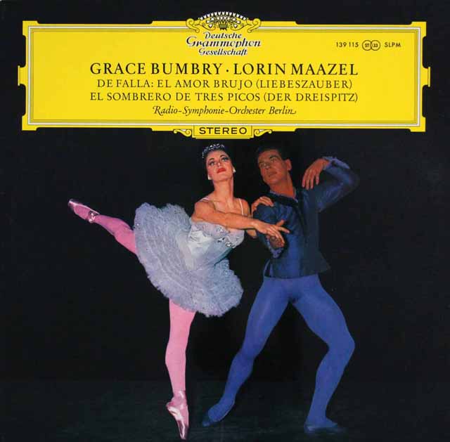 マゼールのファリャ/バレエ音楽「三角帽子」ほか　独DGG　3601　LP レコード