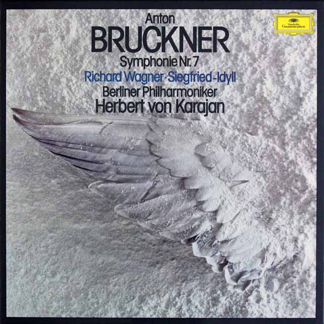 カラヤンのブルックナー/交響曲第7番ほか　独DGG　3601　LP レコード