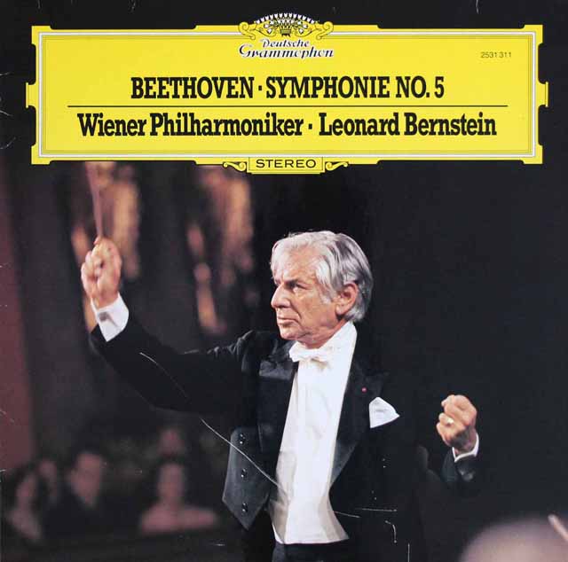 バーンスタインのベートーヴェン/交響曲第5番「運命」　独DGG　3601　LP レコード