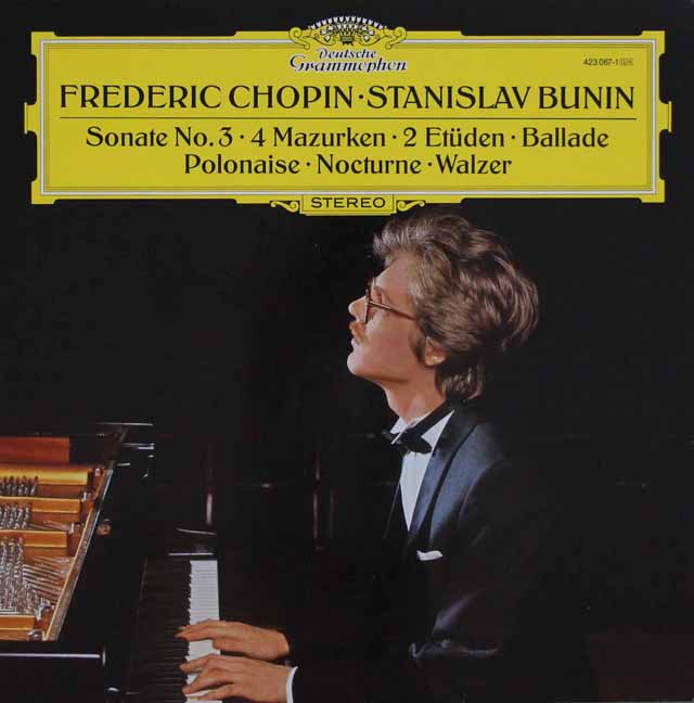 ブーニンのショパン/ピアノソナタ第3番ほか　独DGG　3602　LP レコード