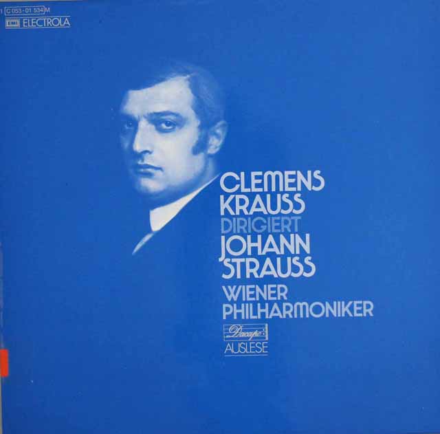 クラウスのヨハン・シュトラウス/千一夜物語ほか　独Dacapo　3604　LP レコード