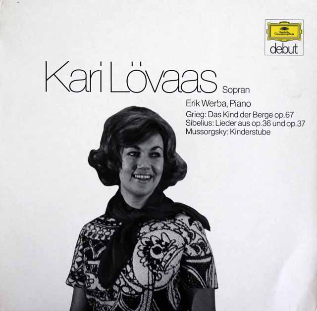 【デビューシリーズ】　レヴァースのグリーグ/「山の乙女」ほか　独DGG　3604　LP レコード