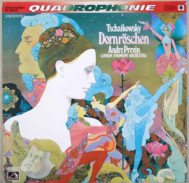プレヴィンのチャイコフスキー/「眠りの森の美女」全曲　独EMI　3604　LP レコード