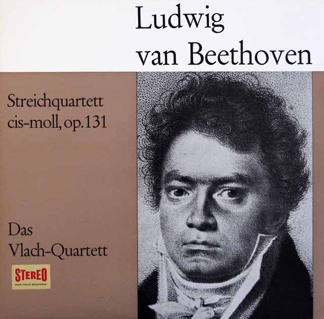 ヴラフ四重奏団のベートーヴェン/弦楽四重奏曲第14番　独fono-ring　3605　LP レコード