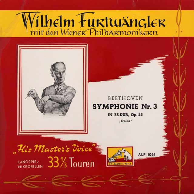 フルトヴェングラーのベートーヴェン/交響曲第7番　オーストリアEMI（HMV）　3607　LP レコード