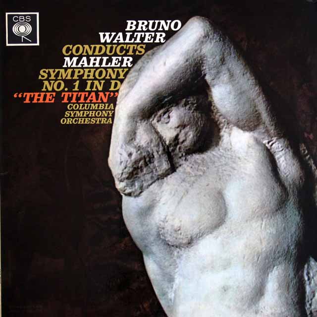 【モノラル】　ワルターのマーラー/交響曲第1番「巨人」　英CBS　3607　LP レコード