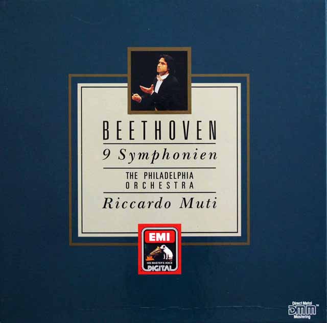 ムーティのベートーヴェン/交響曲全集　独EMI　3608　LP レコード