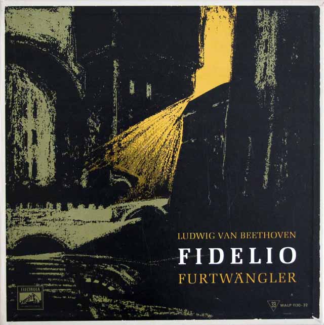 フルトヴェングラーのベートーヴェン/「フィデリオ」全曲　独ELECTROLA　3611　LP レコード