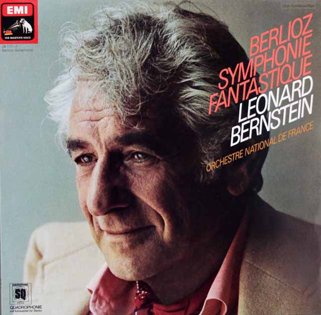 バーンスタインのベルリオーズ/幻想交響曲　独EMI　3611　LP レコード