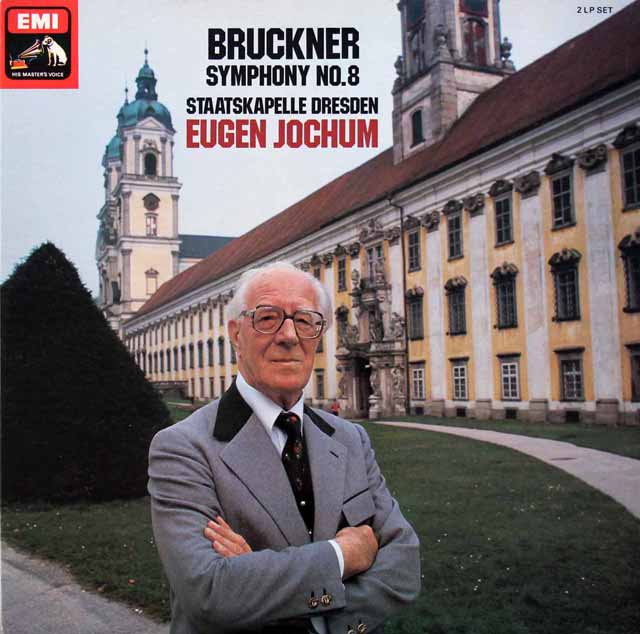 【オリジナル盤】ヨッフムのブルックナー/交響曲第8番　英EMI　3613　LP レコード