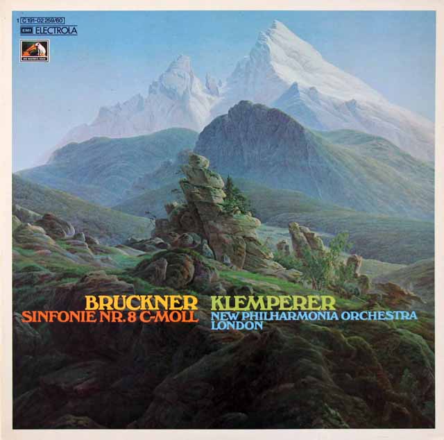 クレンペラーのブルックナー/交響曲第8番　独EMI　3613　LP レコード