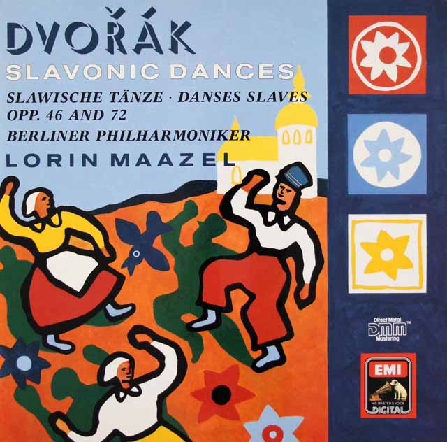 マゼールのドヴォルザーク/スラヴ舞曲集　独EMI　3613　LP レコード