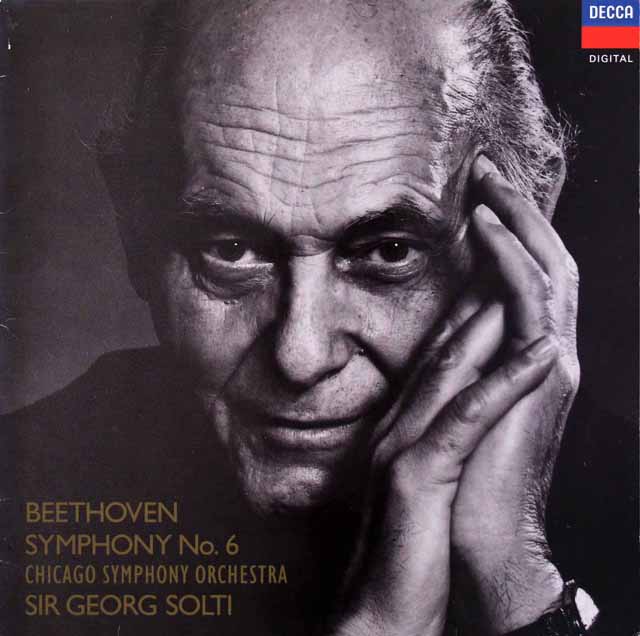 ショルティのベートーヴェン/交響曲第6番「田園」ほか　蘭DECCA　3613　LP レコード