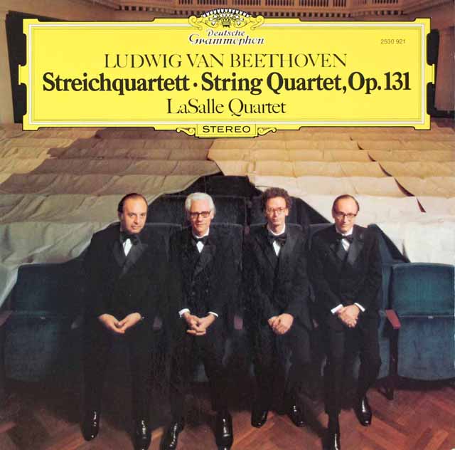 ラサール四重奏団のベートーヴェン/弦楽四重奏曲第14番　独DGG　3613　LP レコード