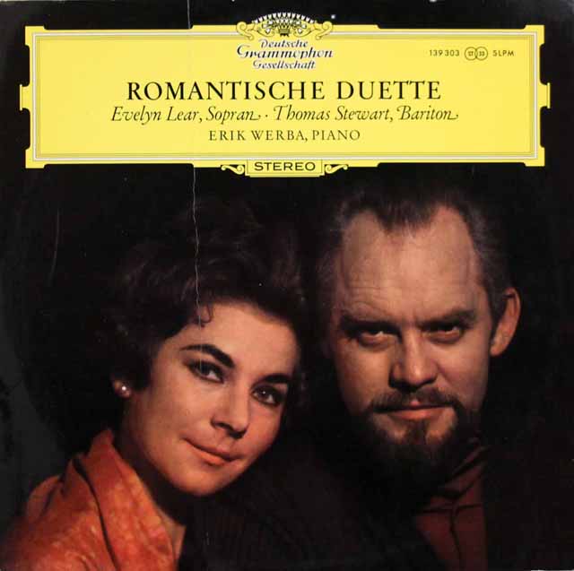 リアー＆スチュアートの「ロマンティック・デュエット」　独DGG　3614　LP レコード