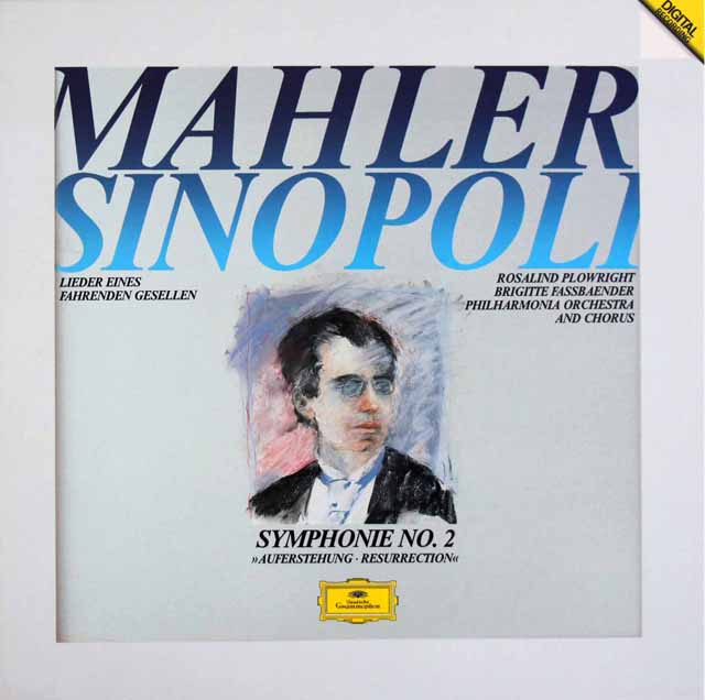 シノーポリのマーラー/交響曲第2番「復活」ほか　 独DGG　3614　LP レコード