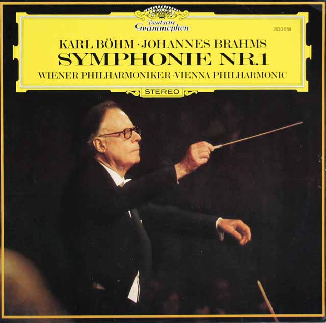 【ばら４枚組】　ベームのブラームス/交響曲全曲（第1番～第4番）ほか　独DGG　3615　LP レコード