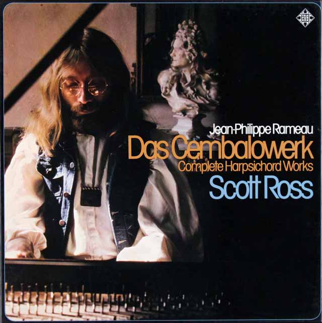 ロスのラモー/チェンバロ作品全集　独TELEFUNKEN　3615　LP レコード