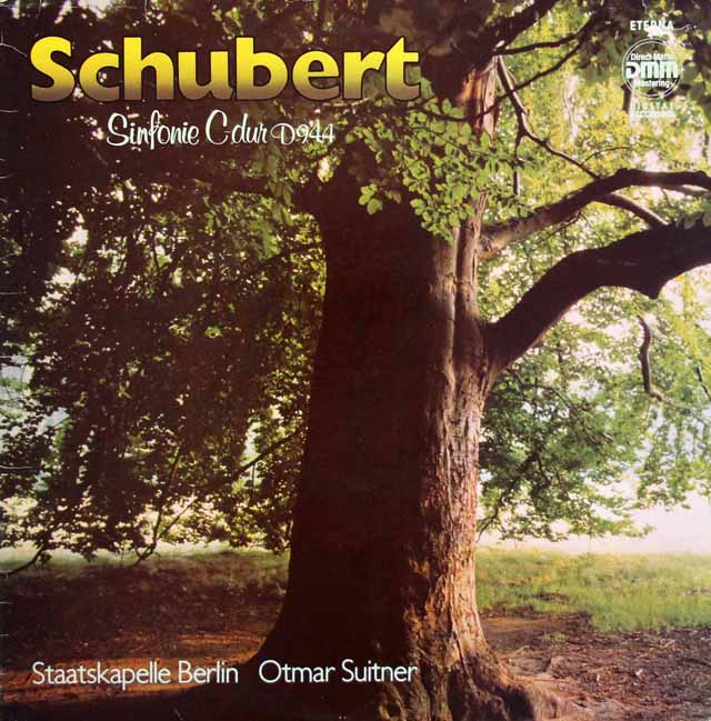 スウィトナーのシューベルト/交響曲第9番「グレート」　独ETERNA　3616　LP レコード