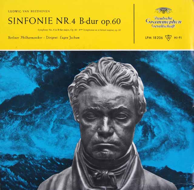 ヨッフムのベートーヴェン/交響曲第4番　独DGG　3616　LP レコード