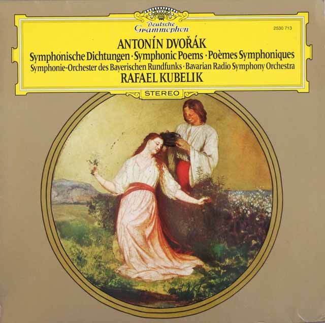 クーベリックのドヴォルザーク/交響詩「金の紡ぎ車」ほか　独DGG　3616　LP レコード