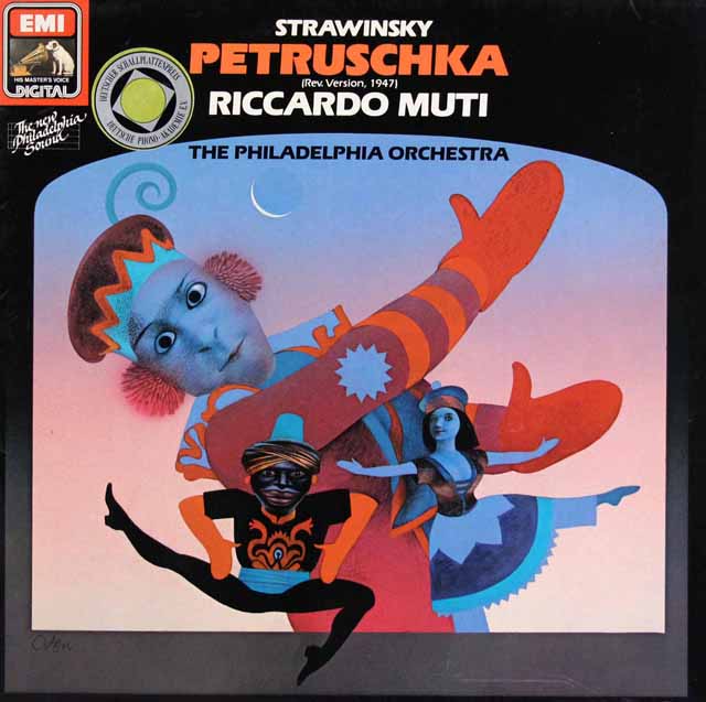 ムーティのストラヴィンスキー/「ペトルーシュカ」　独EMI　3616　LP レコード